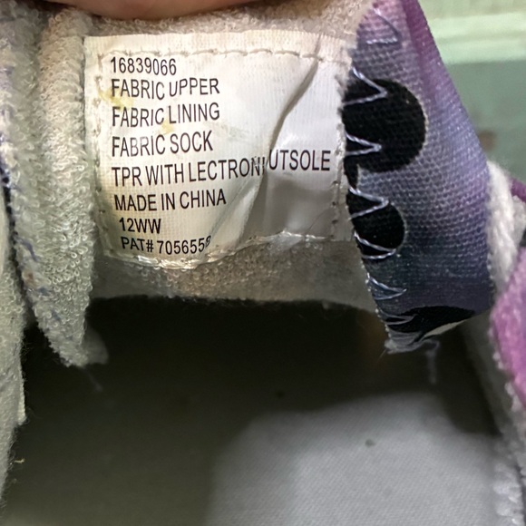 Torrid Purple Mickey Mouse Athletic Shoes - Picture 5 of 6